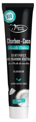 Denti Smile Detox Charcoal Coco Toothpaste 100Ml