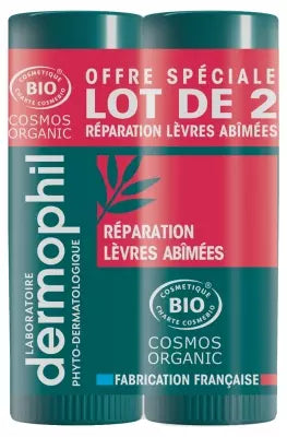 Dermophil Indien Repair Lips Stick Organic 2 X 4G