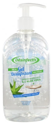 Désinfectis No Rinse Disinfectant Gel With Aloe Vera 500Ml