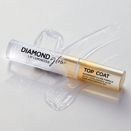 Eveline Cosmetics Diamond Glow Shimmering Lip Gloss With Hyaluronic Acid