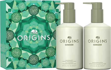 Origins Discovery Set Ginger Aromatic Hand Wash & Lotion Duo Gift Set For The Body