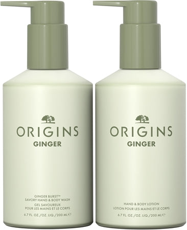 Origins Discovery Set Ginger Aromatic Hand Wash & Lotion Duo Gift Set For The Body