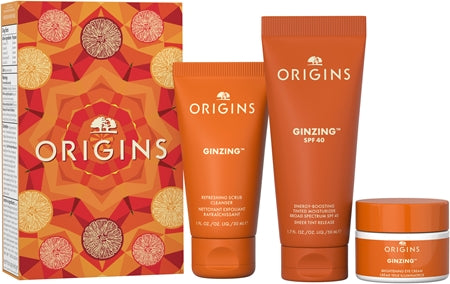 Origins Discovery Set Ginzing Protect & Glow Gift Set For Women Shade Cool