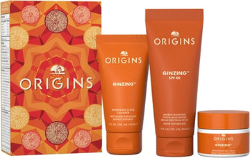 Origins Discovery Set Ginzing Protect & Glow Gift Set For Women Shade Cool