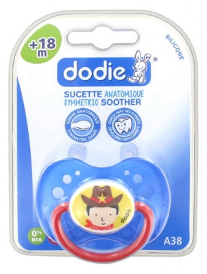 Dodie Symmetric Soother Silicone 18 Months And + N°A38