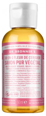 Dr Bronner'S Pure Plant Soap 18-En-1 60Ml