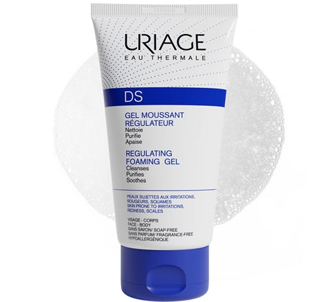 Uriage Ds Regulating Foaming Gel Soothing Gel For Dry And Itchy Skin