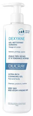 Ducray Dexyane Ultra-Rich Cleansing Gel 400Ml