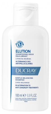 Ducray Elution Gentle Balancing Shampoo 100Ml