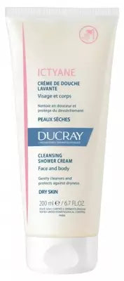 Ducray Ictyane Cleansing Shower Cream Dry Skins 200Ml