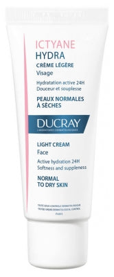 Ducray Ictyane Hydra Light Cream Face 40Ml