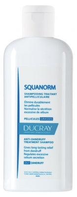 Ducray Squanorm Anti-Dandruff Treatment Shampoo Oily Dandruff 200Ml