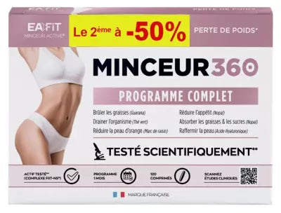 Eafit Minceur 360 2 X 120 Tablets