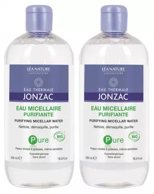 Eau De Jonzac Pure Purifying Micellar Water Organic 2 X 500Ml