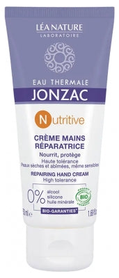 Eau De Jonzac Nutritive Repairing Hand Cream Organic 50Ml