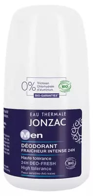 Eau De Jonzac Men Organic 24H Deo Fresh 50 Ml