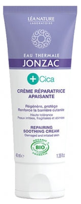 Eau De Jonzac +Cica Organic Repairing Soothing Cream 40Ml