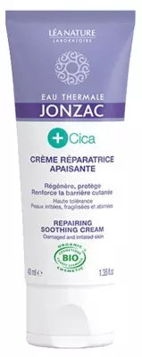 Eau De Jonzac +Cica Organic Repairing Soothing Cream 40Ml