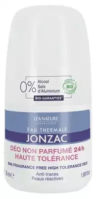 Eau De Jonzac 24H Fragrance Free High Tolerance Deo Organic 50Ml