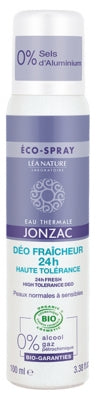 Eau De Jonzac 24H Fresh High Tolerance Deo Organic 100Ml