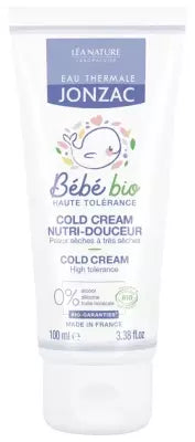 Eau De Jonzac Bébé Bio Nutri-Gentle Cold Cream 100Ml