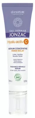 Eau De Jonzac Hyalu Activ C Radiance Wrinkle Serum Organic 30Ml