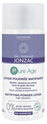 Eau De Jonzac Pure Age Mattifying Powder Lotion Organic 150Ml