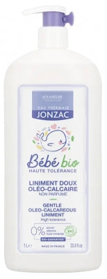 Eau De Jonzac Bébé Bio Gentle Oleo-Calcareous Liniment 1 Litre