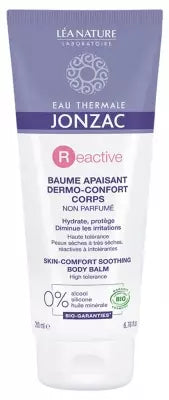 Eau Thermale Jonzac Reactive Organic Skin-Comfort Soothing Body Balm 200Ml