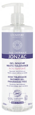 Eau Thermale Jonzac Reactive High-Tolerance Fragrance Free Shower Gel Organic 500Ml