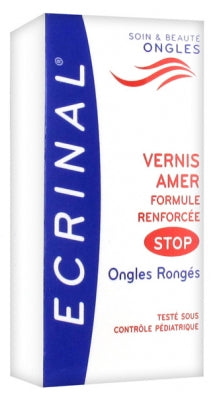 Ecrinal Bitter Varnish Stop Bitten Nails Strengthened Formula 10Ml