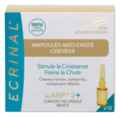 Ecrinal Intensive Care Hair Anp 2+ Anti-Loss Hair Phials 10 X 5Ml