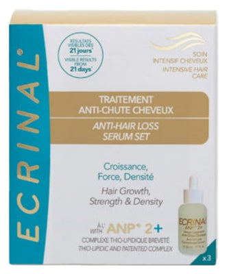 Ecrinal Intensive Hair Care Anp 2+ Anti-Hair Loss Serum Set 3 X 50Ml