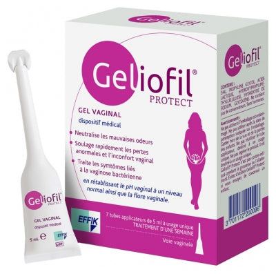 Effik Geliofil Vaginal Gel 7 Tubes Of 5Ml