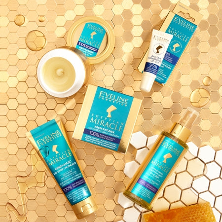 Eveline Cosmetics Egyptian Miracle Moisturising And Nourishing Cream For Face, Body And Hair 
