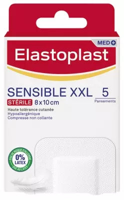 Elastoplast Sensible Xxl Sterile Plasters 5 Plasters