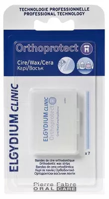 Elgydium Clinic Orthoprotect 7 Wax Strips
