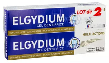 Elgydium Multi-Actions Toothpaste Gel 2 X 75Ml