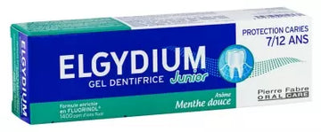 Elgydium Toothpaste Gel Junior Decay Protection 7/12 Years Old Sweet Mint 50Ml