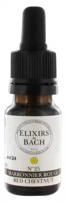Elixirs & Co Elixirs De Bach N°25 Red Chestnut 10Ml