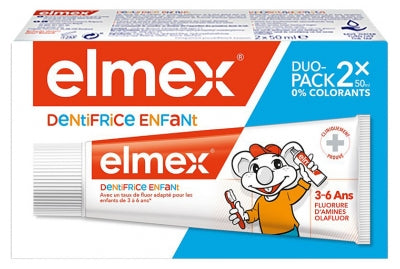 Elmex Child Toothpaste 2 X 50Ml