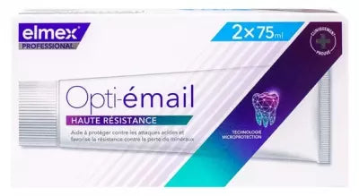 Elmex Opti-Émail High Strength Toothpaste 2 X 75Ml