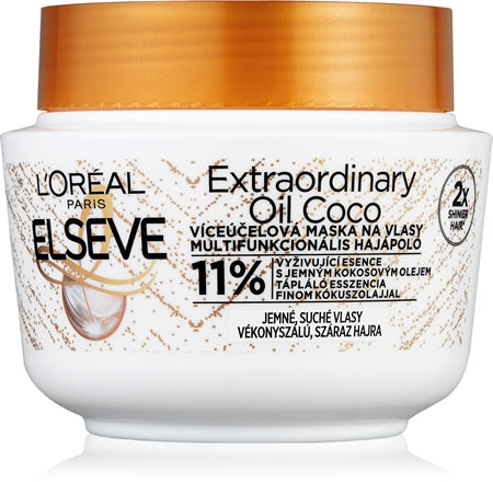 L’Oréal Paris Elseve Extraordinary Oil Coconut Nourishing Mask With Coconut Oil For Normal To Dry Hair