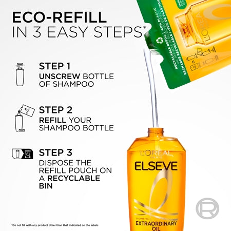 L’Oréal Paris Elseve Extraordinary Oil Shampoo Refill 