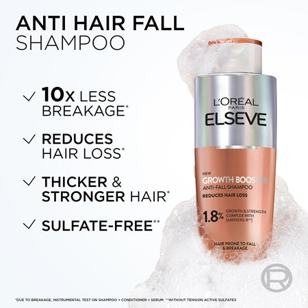 L’Oréal Paris Elseve Growth Booster Strengthening Shampoo Against Hair Loss