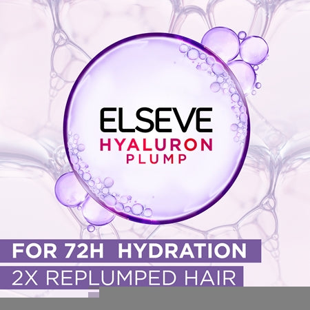 L’Oréal Paris Elseve Hyaluron Plump Moisturising Shampoo With Hyaluronic Acid