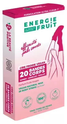 Energie Fruit 20 Cold Wax Body Strips