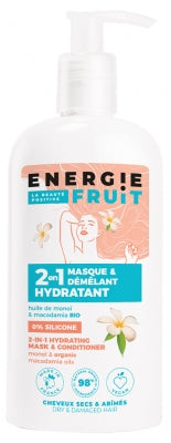 Energie Fruit 2In1 Hydrating Mask And Conditioner Monoi & Organic Macadamia Oils 300Ml