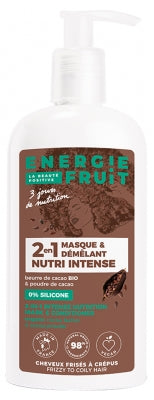 Energie Fruit 2In1 Intense Nutrition Mask And Conditioner Organic Cocoa Butter & Cocoa Powder 300Ml