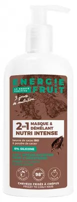 Energie Fruit 2In1 Intense Nutrition Mask And Conditioner Organic Cocoa Butter & Cocoa Powder 300Ml